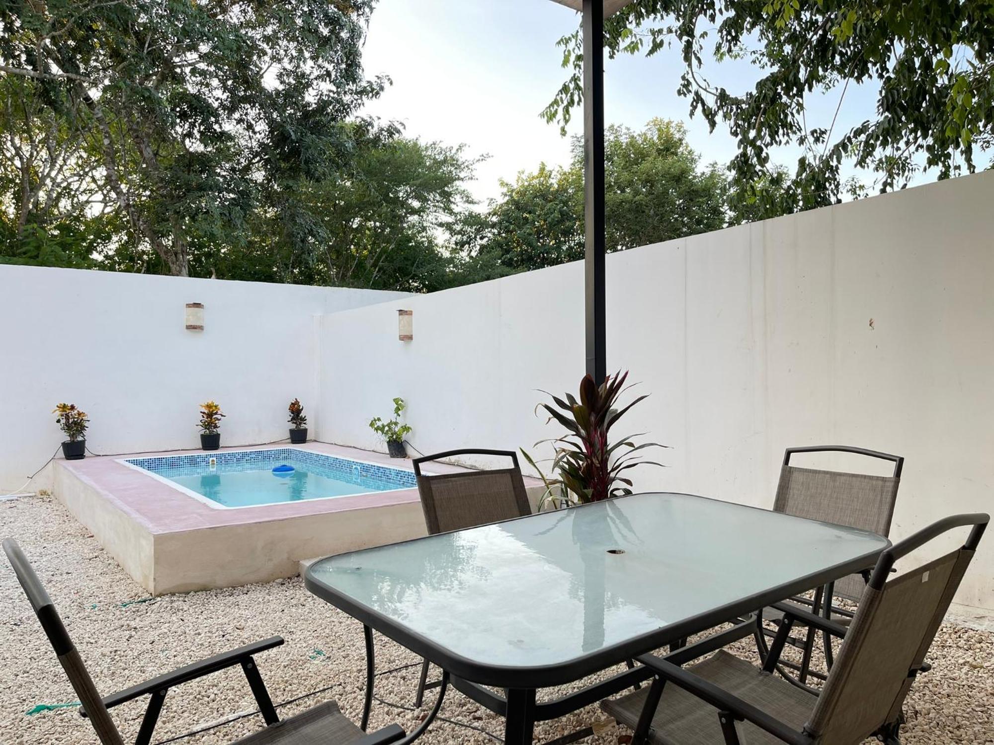 Kaab: Exclusividad Y Confort En Un Oasis Vacacional Con Piscina Мерида Экстерьер фото